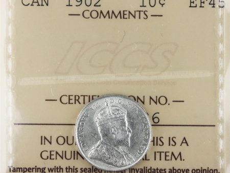 1902 Canada 10-cents ICCS Certified EF-45 Online Hot Sale