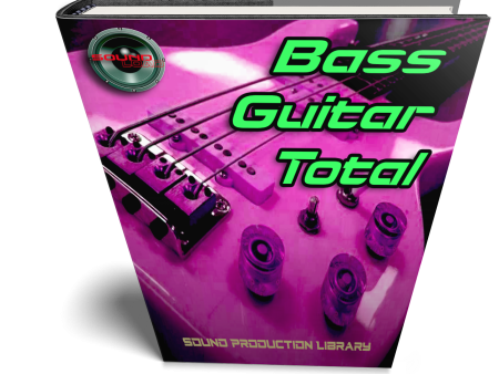 BASS Guitar Total - Large Original WAVE Samples Loops studio Library. For Discount