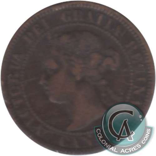 1894 Large 4 Canada 1-cent VG-F (VG-10) Online Hot Sale