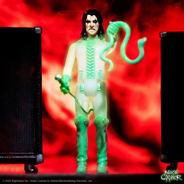 Alice Cooper ReAction Figure - Alice Cooper (Glow) on Sale