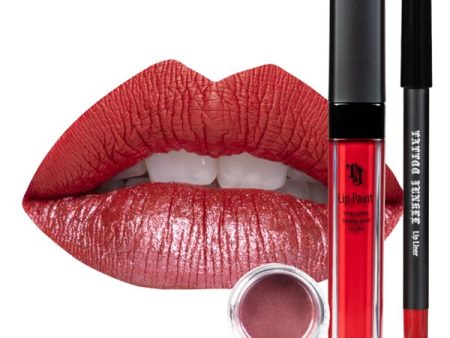 Rebel Lip Trio Lip Paint Kit Supply