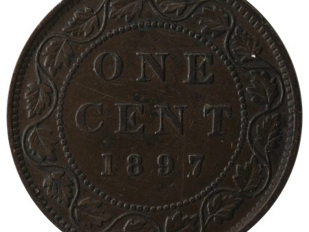 1897 Canada 1-cent Very Fine (VF-20) Online Hot Sale