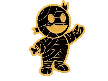 Super7 Enamel Pin - Mummy Boy 20th Anniversary (Gold) Fashion