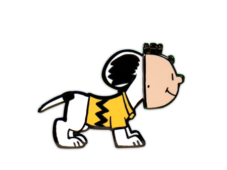 Peanuts Enamel Pin - Snoopy With Mask Online Hot Sale