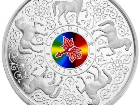 2010 Canada $8 Maple of Strength Sterling Silver Coin Sale