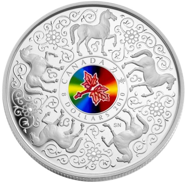 2010 Canada $8 Maple of Strength Sterling Silver Coin Sale