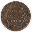 1859 Wide 9 8 Canada 1-cent EF-AU (EF-45) $ Discount