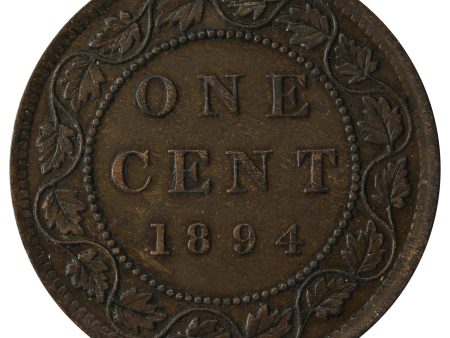 1894 Canada 1-cent VF-EF (VF-30) Hot on Sale