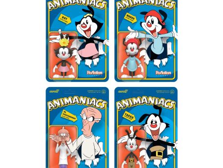 Animaniacs ReAction Figures Wave 1 - Set of 4 For Discount