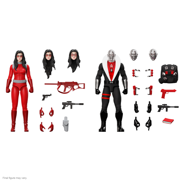 G.I. Joe ULTIMATES! - Baroness (Rednok) & Destro (Red Jackal) Discount