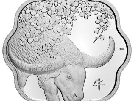 2021 Canada $15 Lunar Lotus: Year of the Ox Fine Silver Coin (No Tax) Fashion