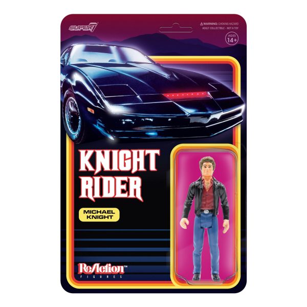 Knight Rider ReAction Figure - Michael Knight Sale