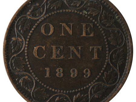 1899 Canada 1-cent VF-EF (VF-30) Sale