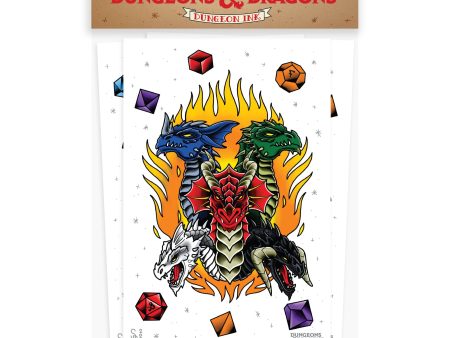 Dungeons and Dragons - XL Temporary Tattoos Set Online