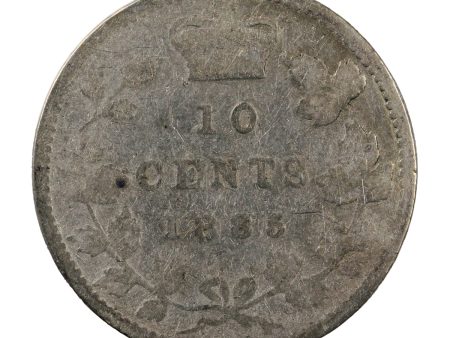 1885 Canada 10-cents Good (G-4) $ Online Hot Sale