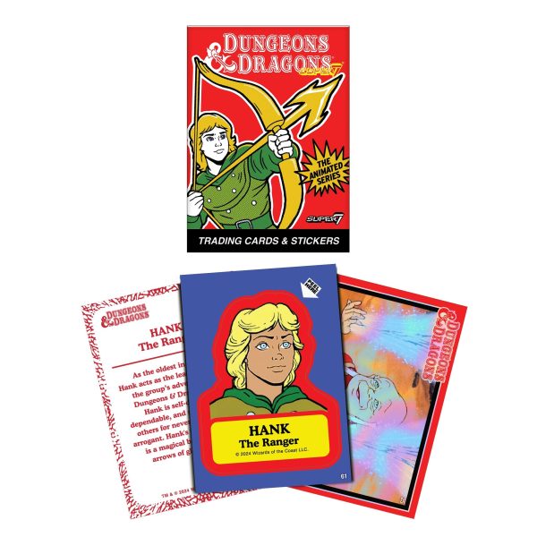 Dungeons and Dragons Wax Pack Trading Cards -  Animated Series - Boxed PDQ on Sale