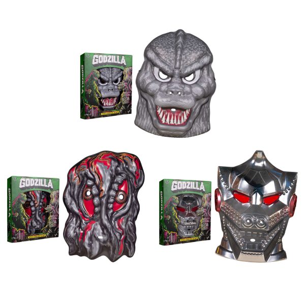 Toho Masks Wave 1 - Set of 3 For Cheap