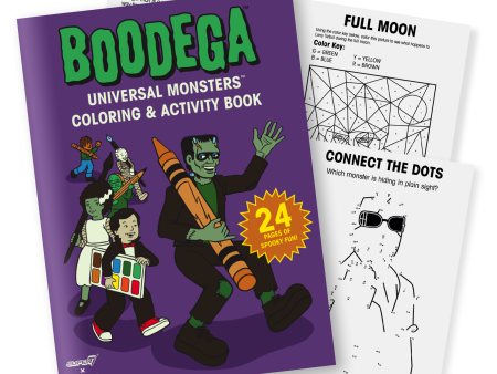 Universal Monsters Coloring Book on Sale