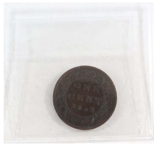 1859 Wide 9 8 Canada 1-cent ICCS Certified VF-30 Hot on Sale