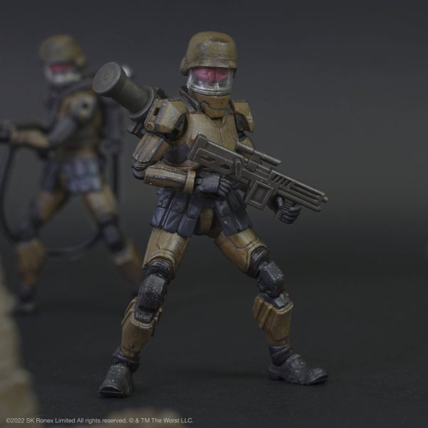 Acid Rain ReAction Figures W1 - Cortex Commander Infantry Marine Online now