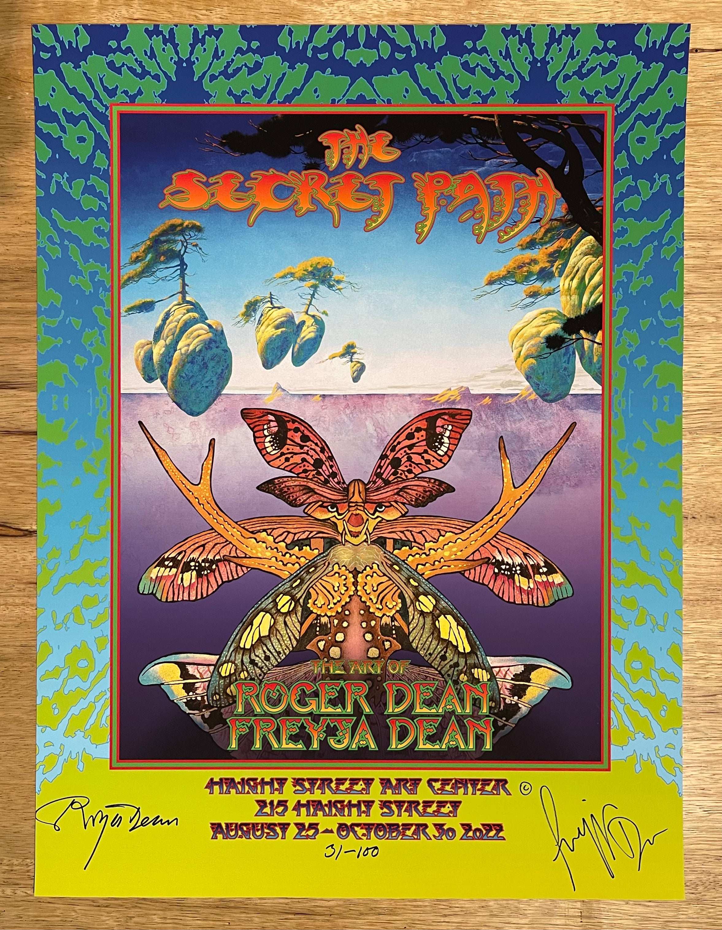 HSAC Secret Path Opening  by Roger Dean & Freyja Dean For Sale