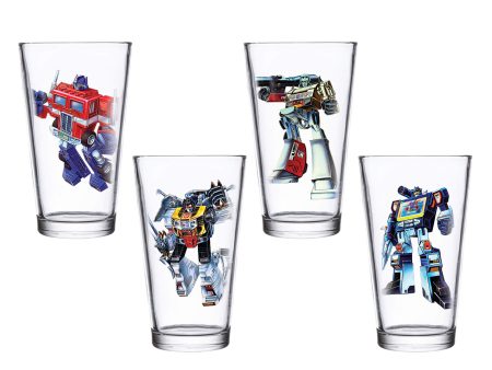 Transformers Drinkware Set of 4 For Discount