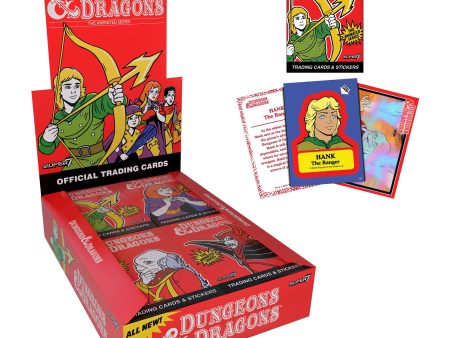 Dungeons and Dragons Wax Pack Trading Cards -  Animated Series - Boxed PDQ on Sale