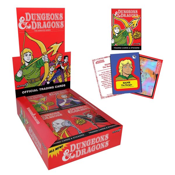 Dungeons and Dragons Wax Pack Trading Cards -  Animated Series - Boxed PDQ on Sale