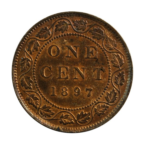 1897 Canada 1-cent Uncirculated (MS-60) $ Discount