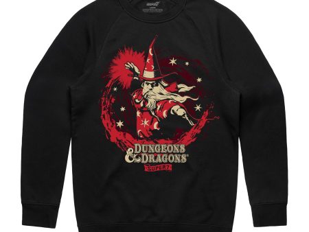 Dungeons & Dragons TSR Wizard Crewneck Fleece Fashion