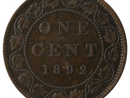 1892 Obv. 3 Canada 1-cent Very Fine (VF-20) Online Sale