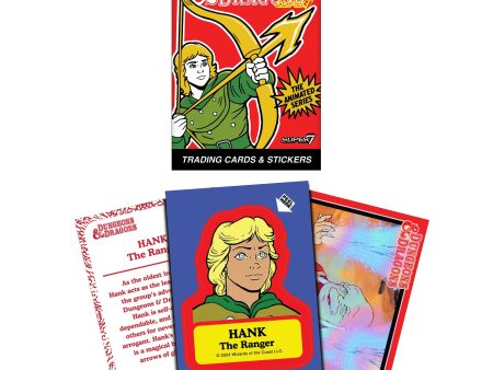 Dungeons and Dragons Wax Pack Trading Cards -  Animated Series - Single Pack Hot on Sale