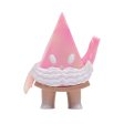 Super7 Japanese Vinyl - Pie Guy (Clear Pink) Fashion