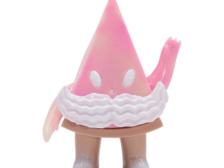 Super7 Japanese Vinyl - Pie Guy (Clear Pink) Fashion