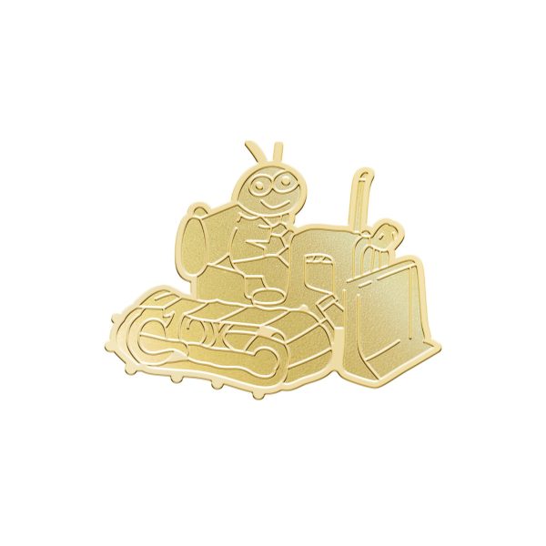 Richard Scarry Gold Bug Enamel Pin Sale