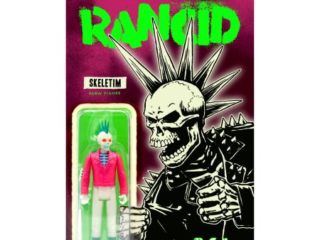 Rancid ReAction Figure - Skeletim (Glow) Cheap