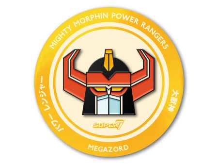 Mighty Morphin Power Rangers Enamel Pin - Megazord Cheap