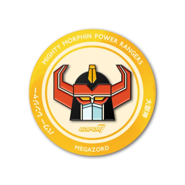 Mighty Morphin Power Rangers Enamel Pin - Megazord Cheap