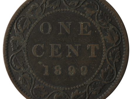 1899 Canada 1-cent Fine (F-12) Discount