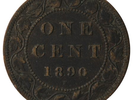 1890H Canada 1-cent F-VF (F-15) Online now