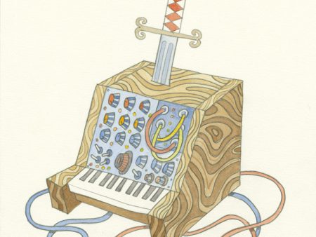 The Sword in the Synth II by Pete Fowler For Sale