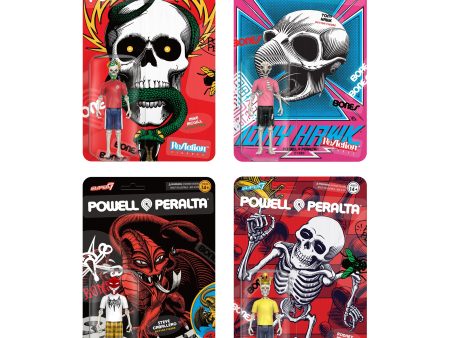 Powell-Peralta ReAction Figures Wave 2 - Set of 4 Supply