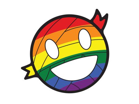 Super7 Die Cut Sticker - Rainbow Mummy Boy For Cheap