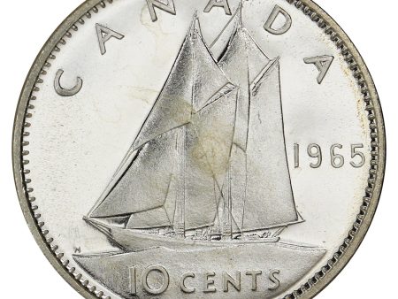 1965 Canada 10-cents Proof Like For Cheap