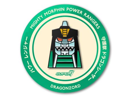 Mighty Morphin Power Rangers Enamel Pin - Dragonzord For Discount