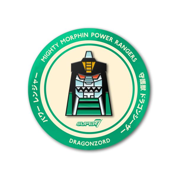 Mighty Morphin Power Rangers Enamel Pin - Dragonzord For Discount