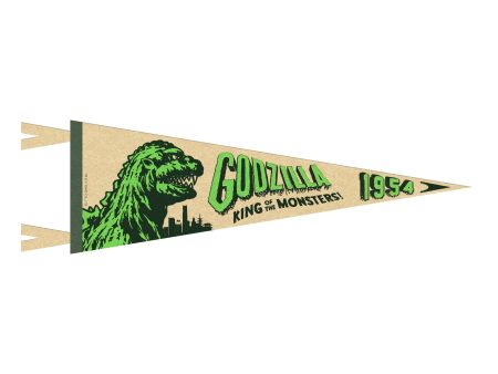 Toho Pennant - Godzilla King of the Monsters  54 on Sale