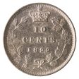 1899 Small 9s Canada 10-cents ICCS Certified AU-50 For Cheap