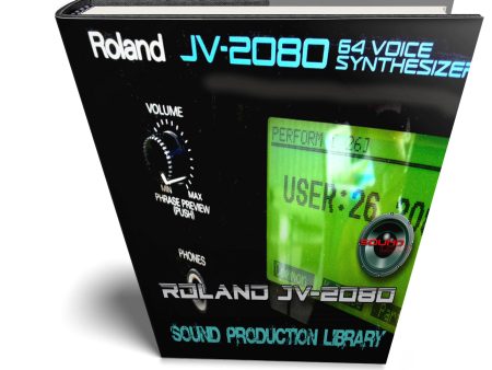 Roland JV-2080 - Large original WAVE Samples Loops Studio Library. The KING of JV-series. Sale