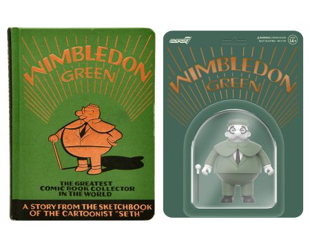 Wimbledon Green ReAction Figure Wave 1 - Book and Figure Fashion